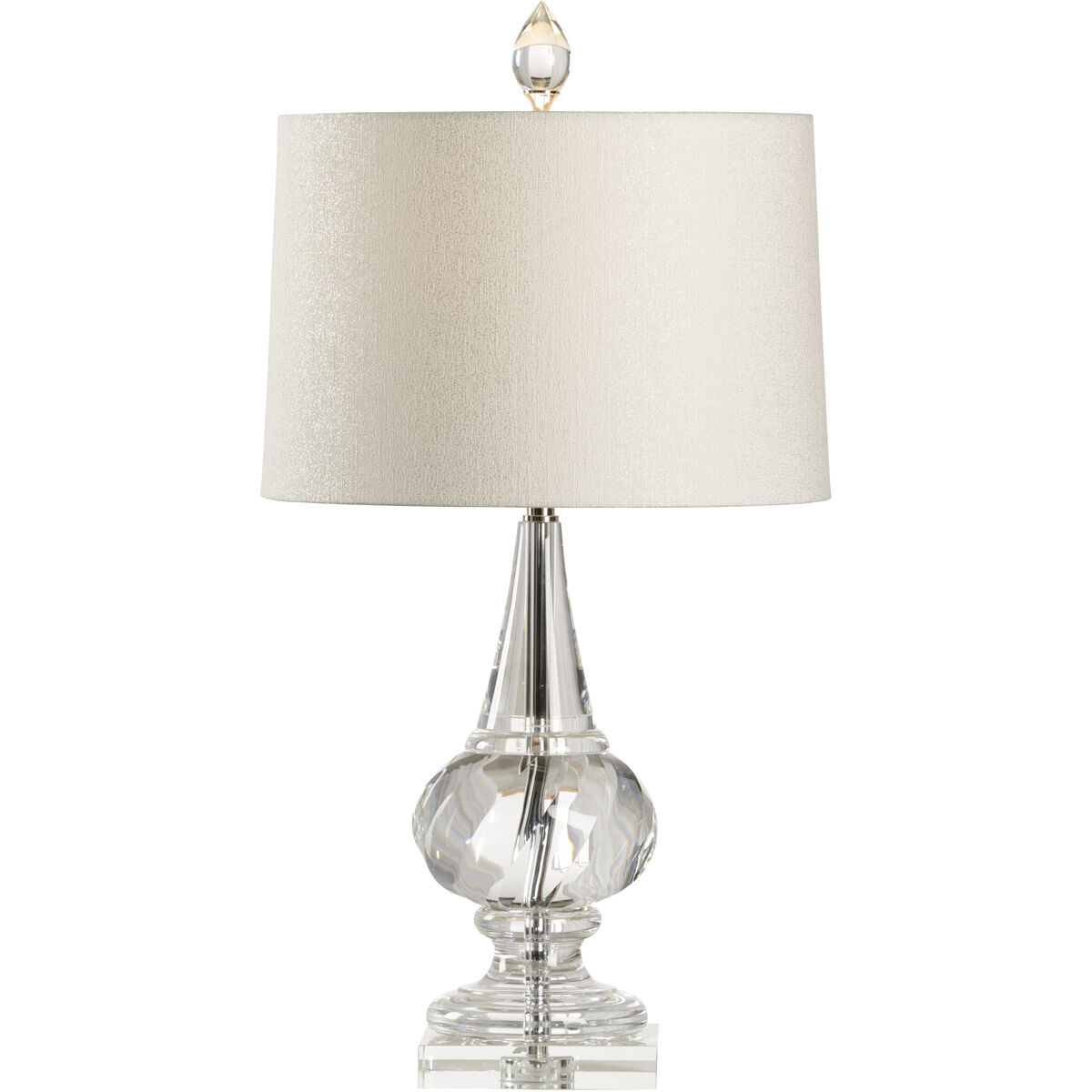 Biltmore 29 inch 100 watt Clear Table Lamp Portable Light