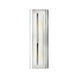 Latitude 2 Light 5.5 inch Chrome Vanity Light Wall Light