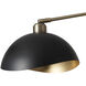 Luna Bella LED 43.5 inch Weathered Brass Chandelier Ceiling Light
