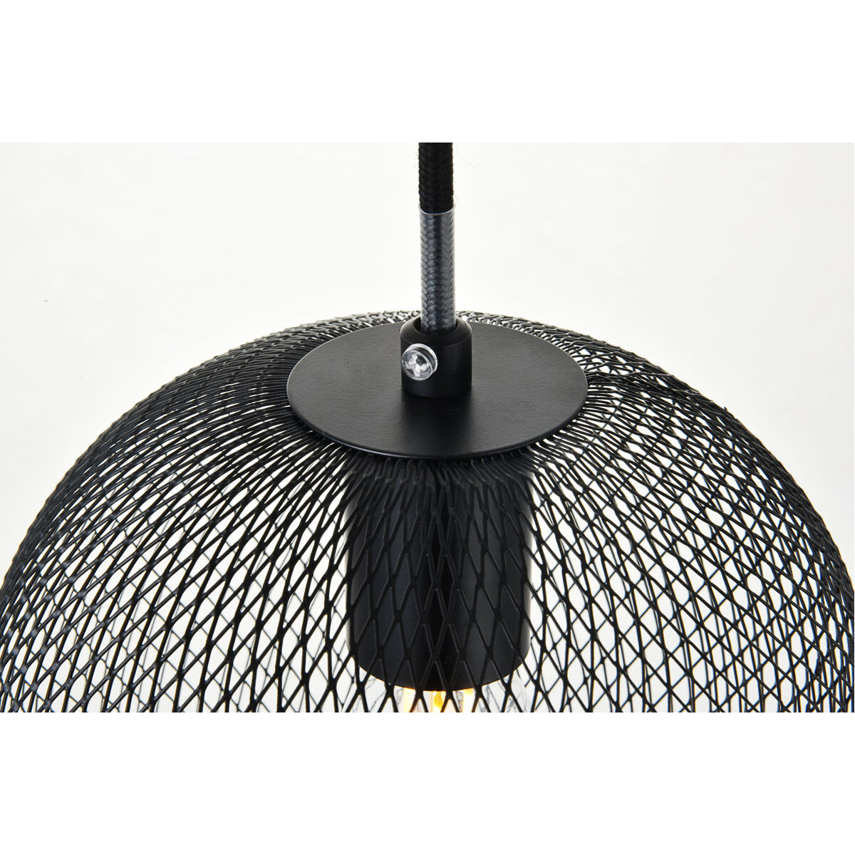 Keller 1 Light 8 inch Black Pendant Ceiling Light