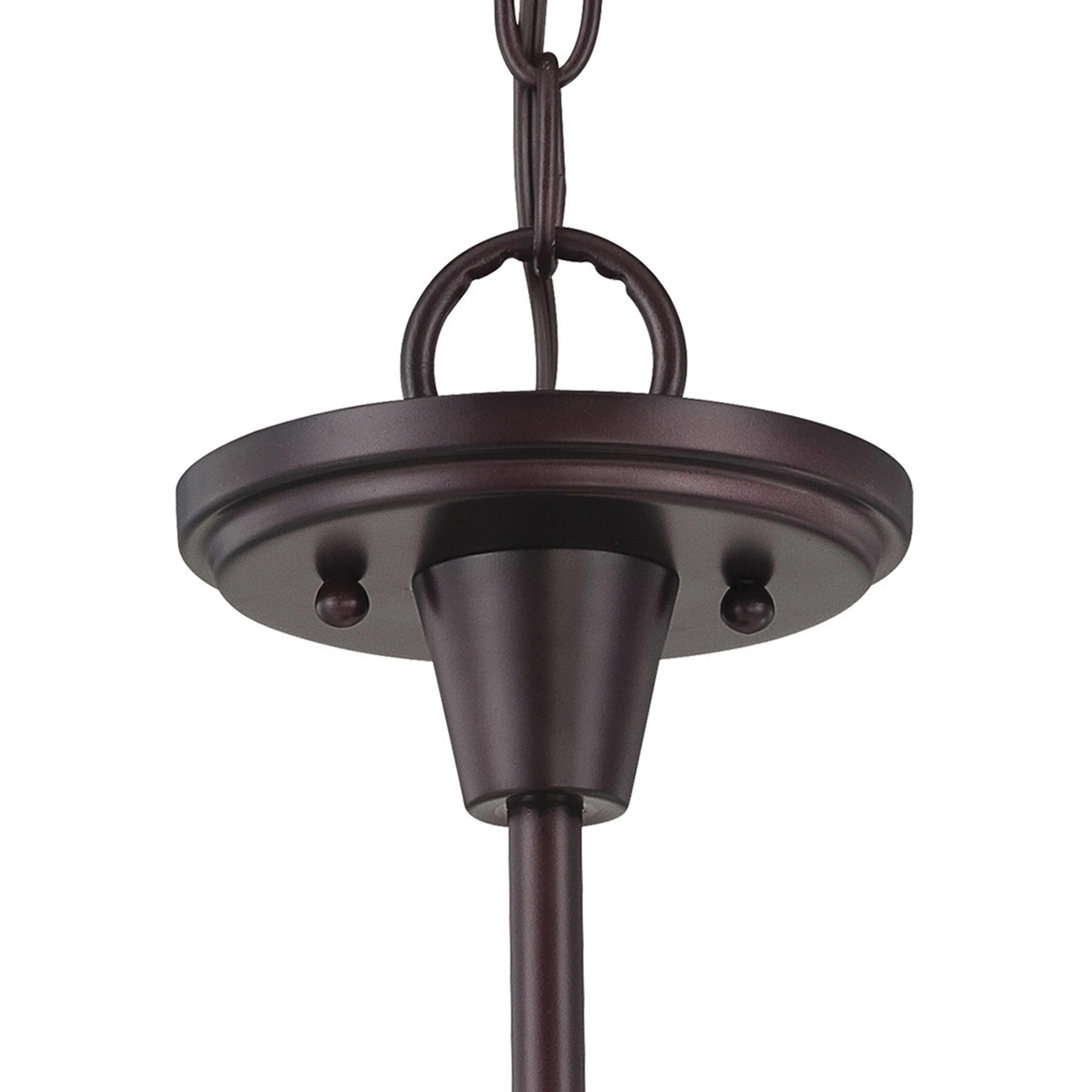Pittman 2 Light 15 inch Sienna Bronze Semi Flush Mount Ceiling Light
