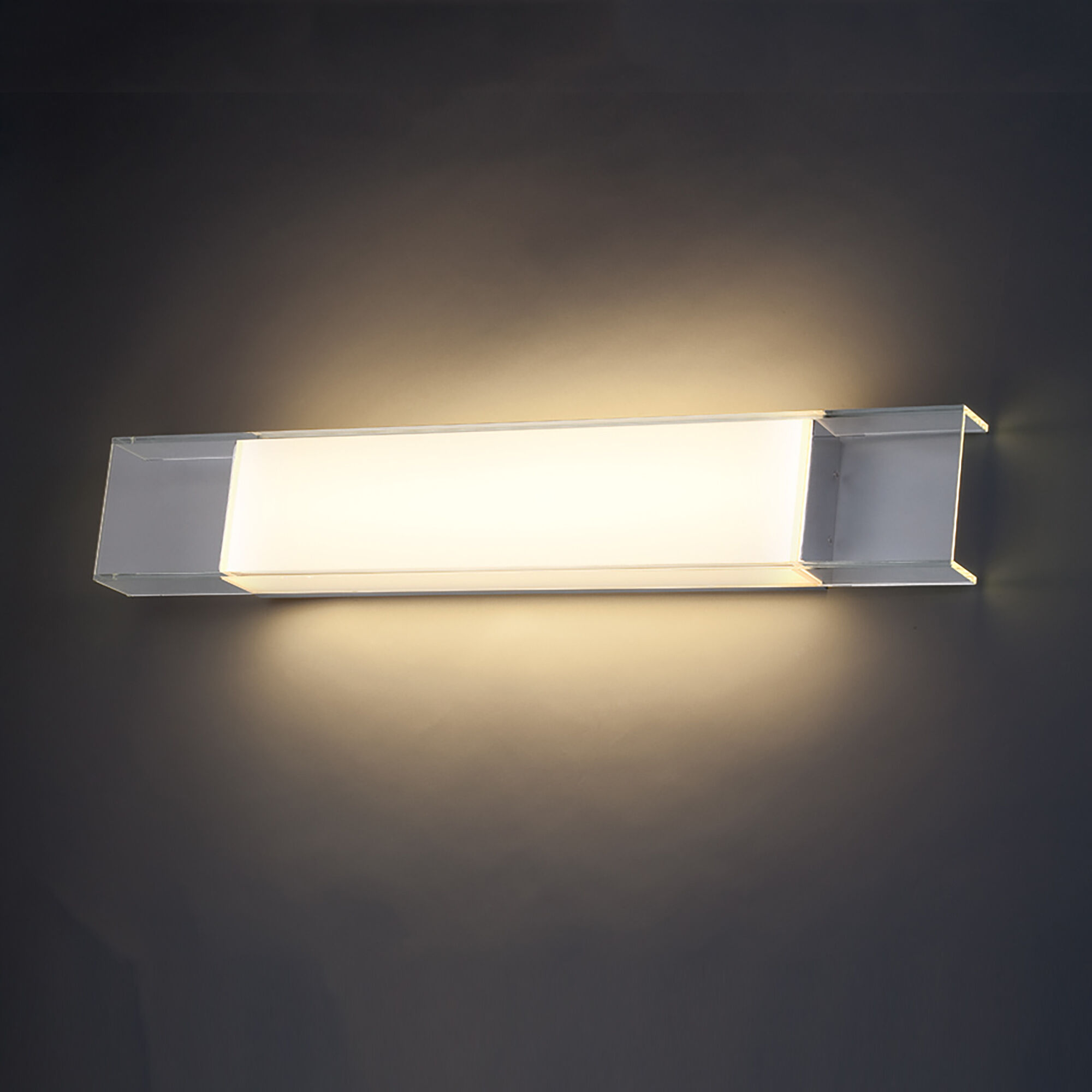Cloud LED 28 inch Chrome Bath Vanity & Wall Light in 28in.