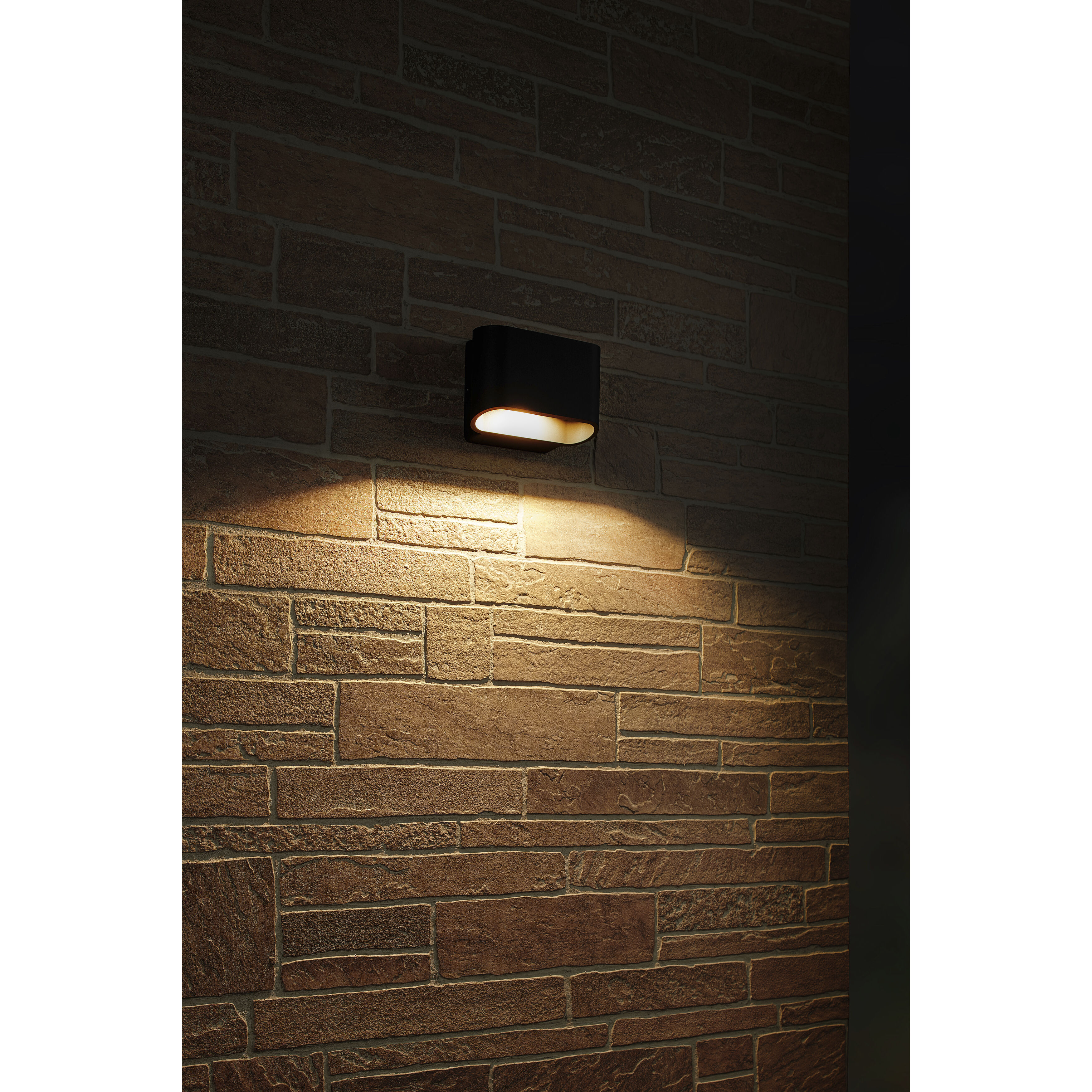 Eclipse 1 Light 7.1 inch Anthracite LED Wall Sconce Wall Light