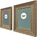 Aflutter Blue and Green Framed Art