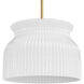 Harlowe 1 Light 14 inch Luxe Gold Pendant Ceiling Light, Medium