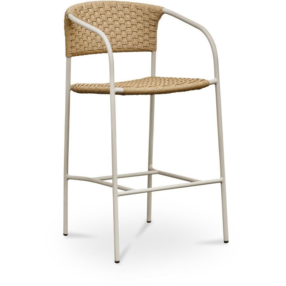 Zola Natural Outdoor Bar Stool