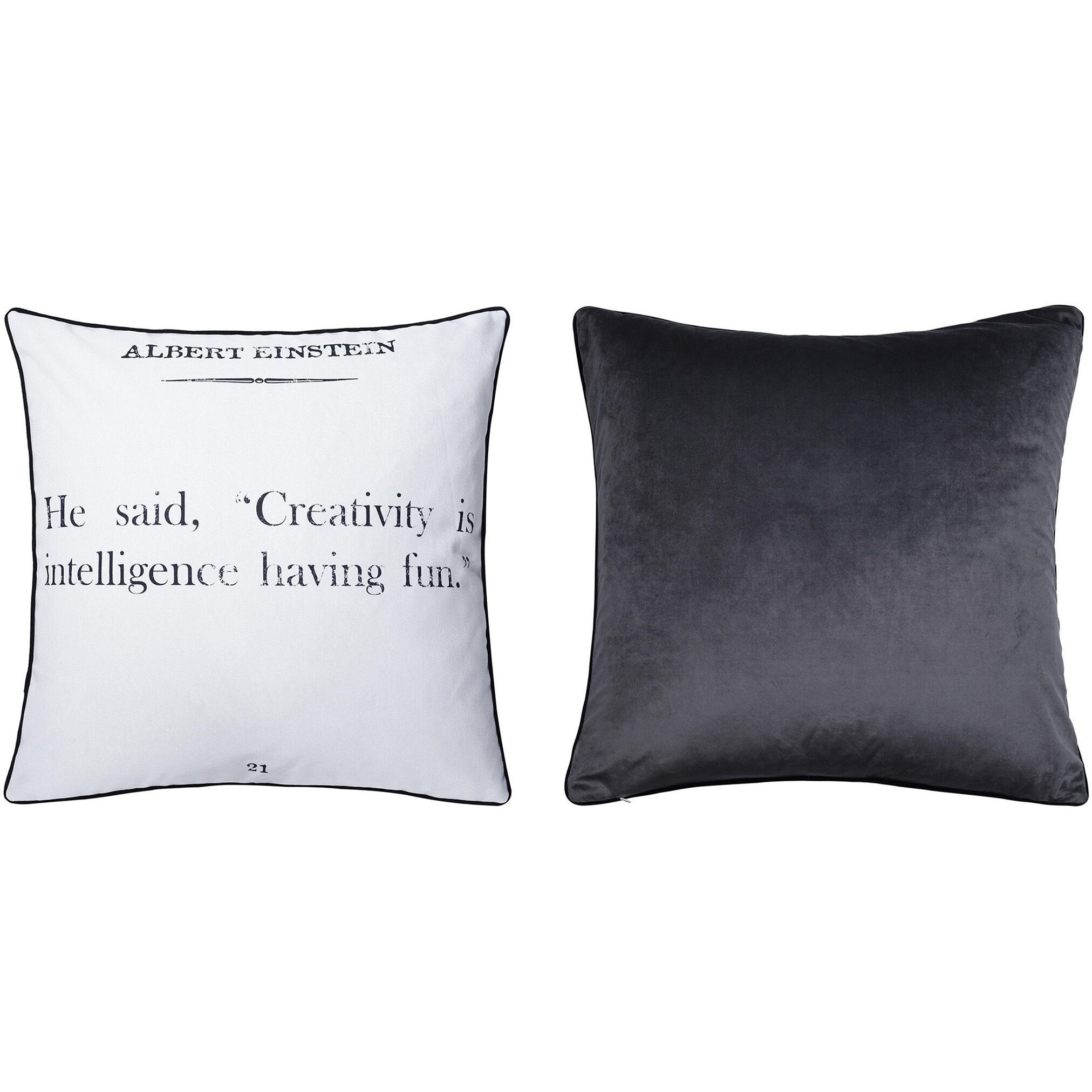 Dann Foley 24 inch White Throw Pillow