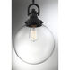 Skyloft 1 Light 9.88 inch Aged Bronze and Clear Pendant Ceiling Light