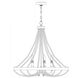 Menard 5 Light 30 inch Fossil Stone Pendant Ceiling Light