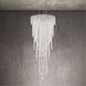 Signature Legacy Quantum 4 Light 12 inch Stainless Steel Flush Mount Ceiling Light