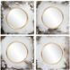 Spectra 23.5 X 2.75 inch Antiqued Silver Mirrors, Set of 4