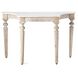 Adela 46.1 X 15.9 inch White/Brown Console Table