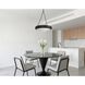 Agate 4 Light 20 inch Matte Black Pendant Ceiling Light