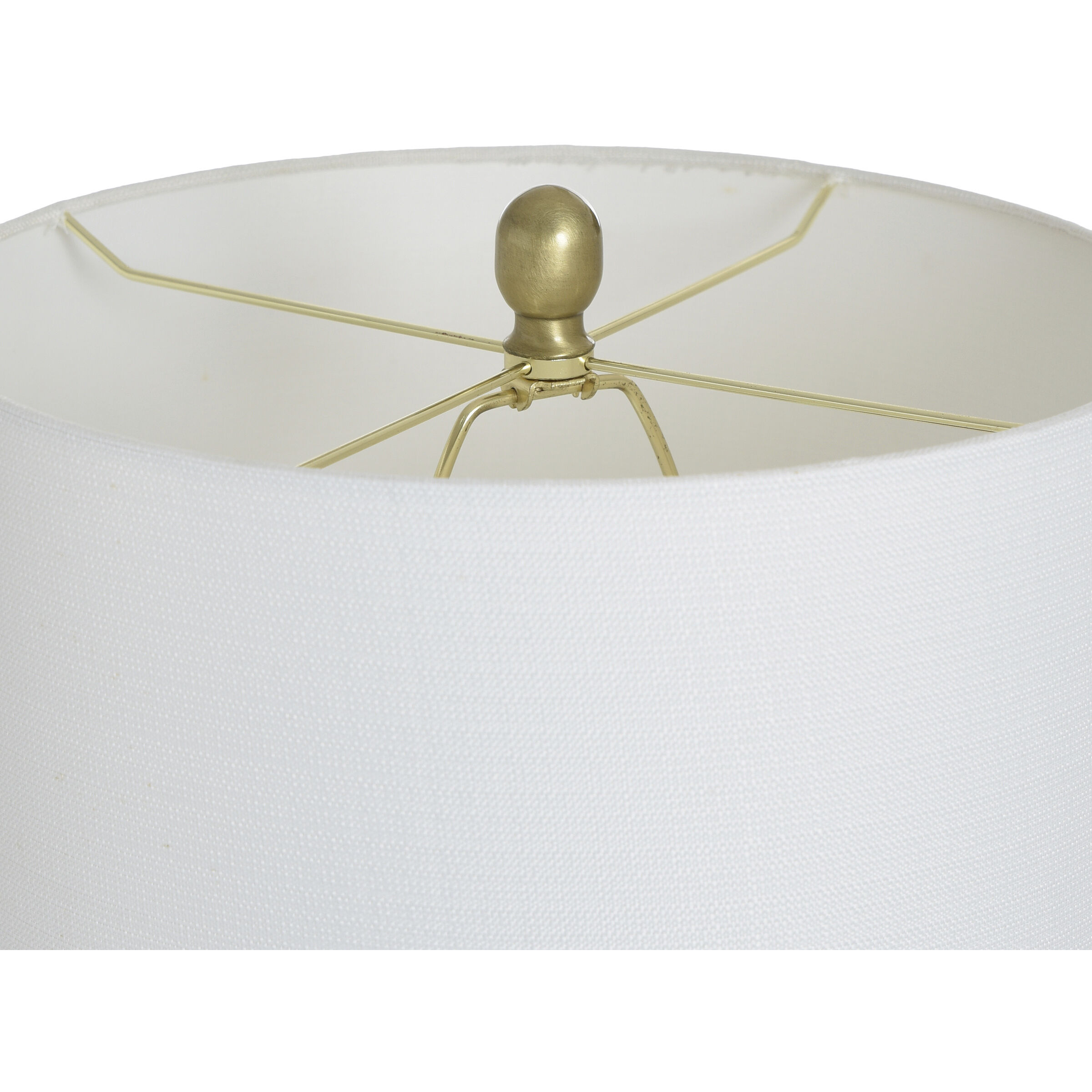 Cameron 33.25 inch 60.00 watt Clear Ribbed Table Lamp Portable Light