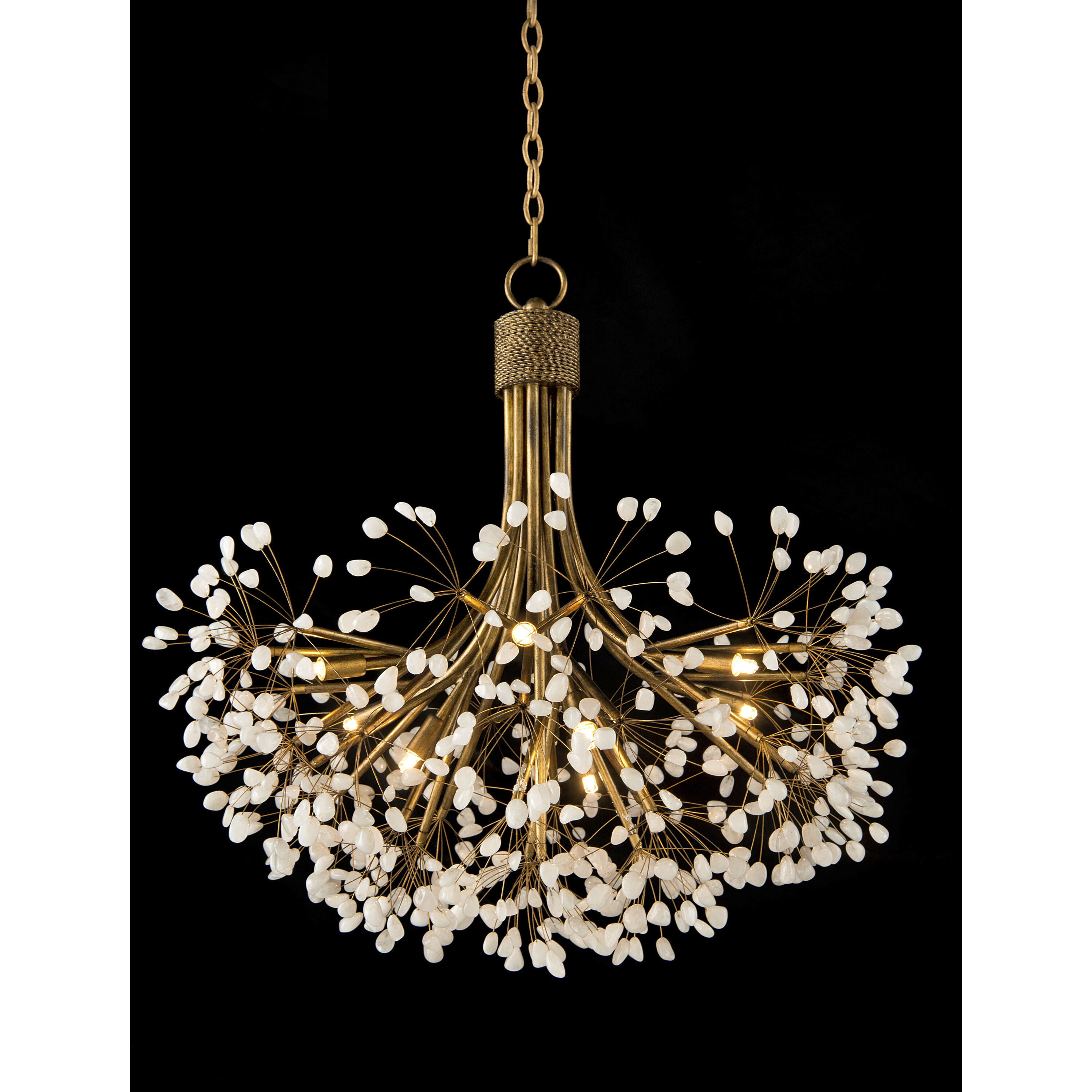 Leah 9 Light Stone Chandelier Ceiling Light