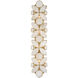 kate spade new york Lloyd LED 7.25 inch Soft Brass Sconce Wall Light in Alabaster
