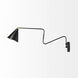 Cobalt 32 inch Black Wall Sconce Wall Light