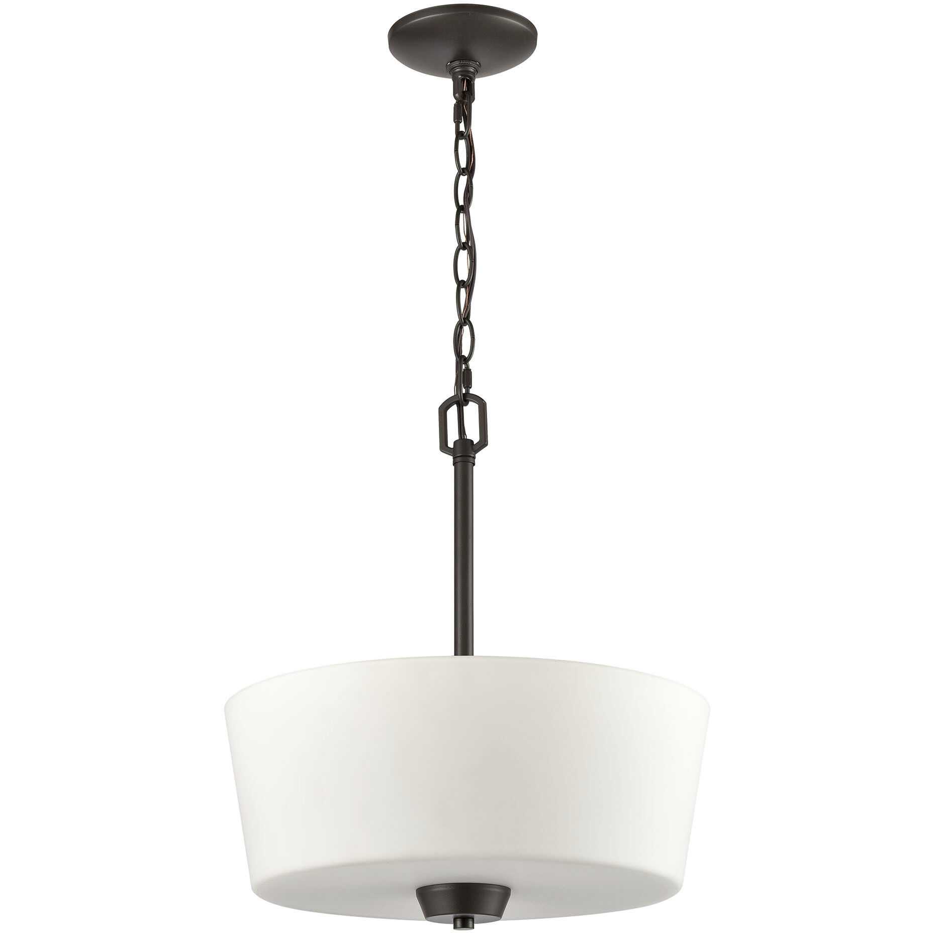 Winslow 3 Light 15 inch Oil Rubbed Bronze Pendant Ceiling Light