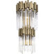 Matrix 2 Light 12.5 inch Havana Gold Wall Sconce Wall Light