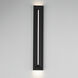 Fosso LED 35.5 inch Black Outdoor Wall Mount