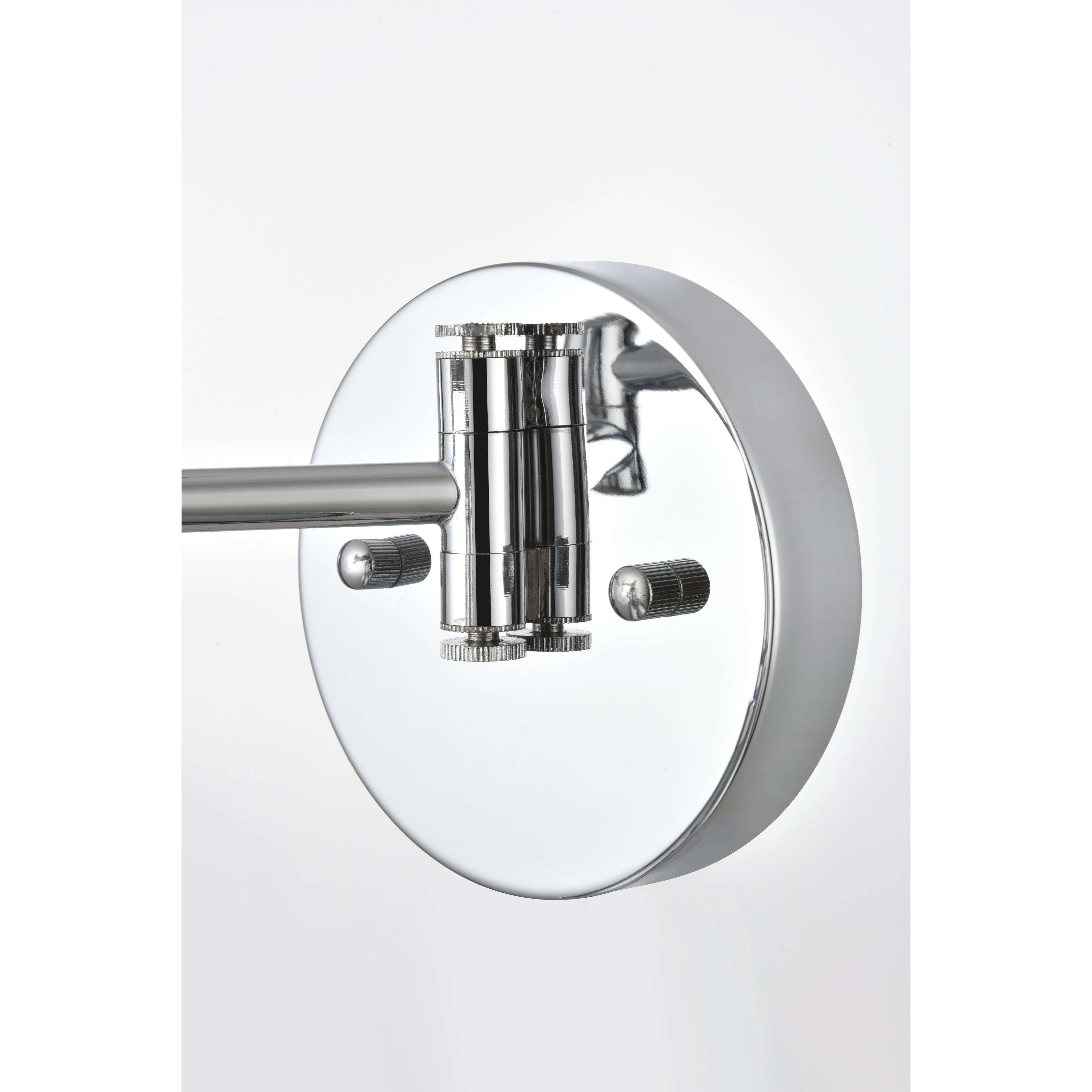 Davian 12 inch 40.00 watt Chrome Swing Arm Wall Sconce Wall Light