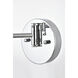 Davian 12 inch 40.00 watt Chrome Swing Arm Wall Sconce Wall Light