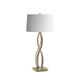 Almost Infinity 27 inch 150 watt Modern Brass Table Lamp Portable Light in Natural Anna