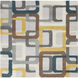 Forum 48 X 48 inch Dark Blue Rug in 4 Ft Square, Square