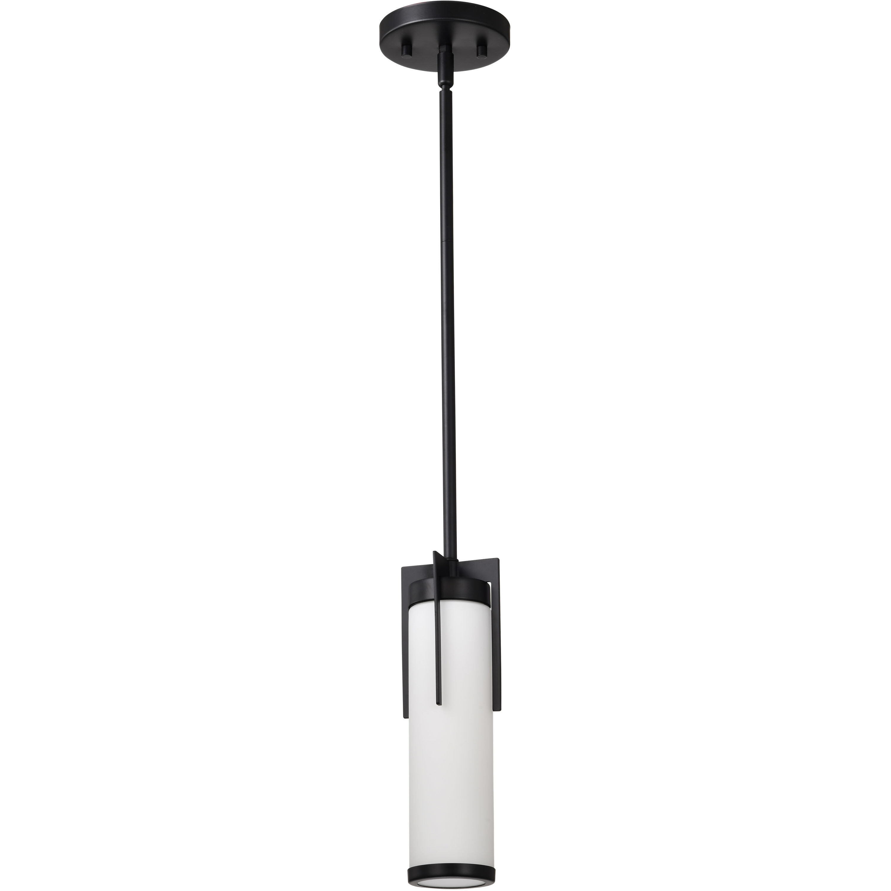 Roselle 3.75 inch Matte Black Pendant Ceiling Light