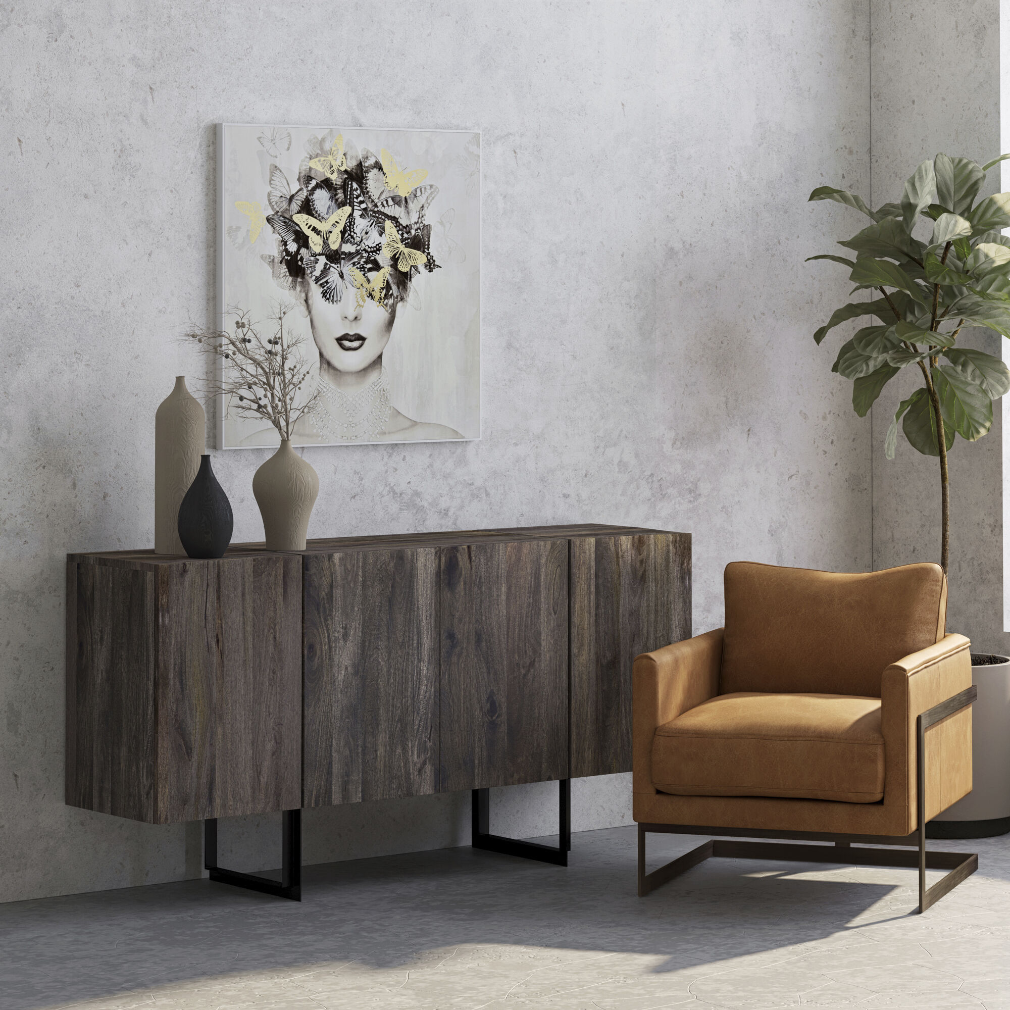 Monarca Multicolor Wall Décor