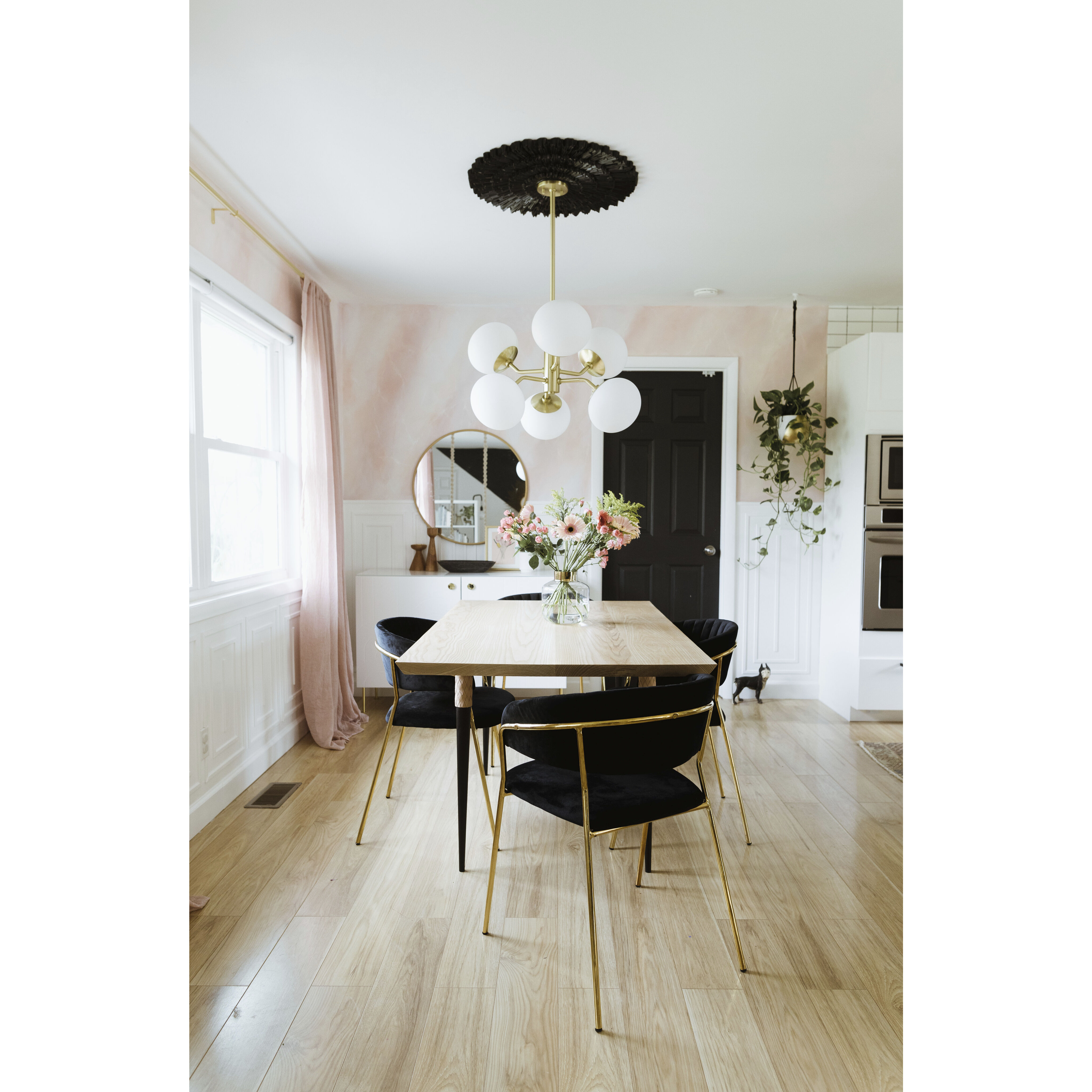 Estee 6 Light 28 inch Aged Brass Chandelier Ceiling Light