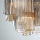 Addis 4 Light 17.75 inch Aged Brass Mini Chandelier Ceiling Light in Autumn