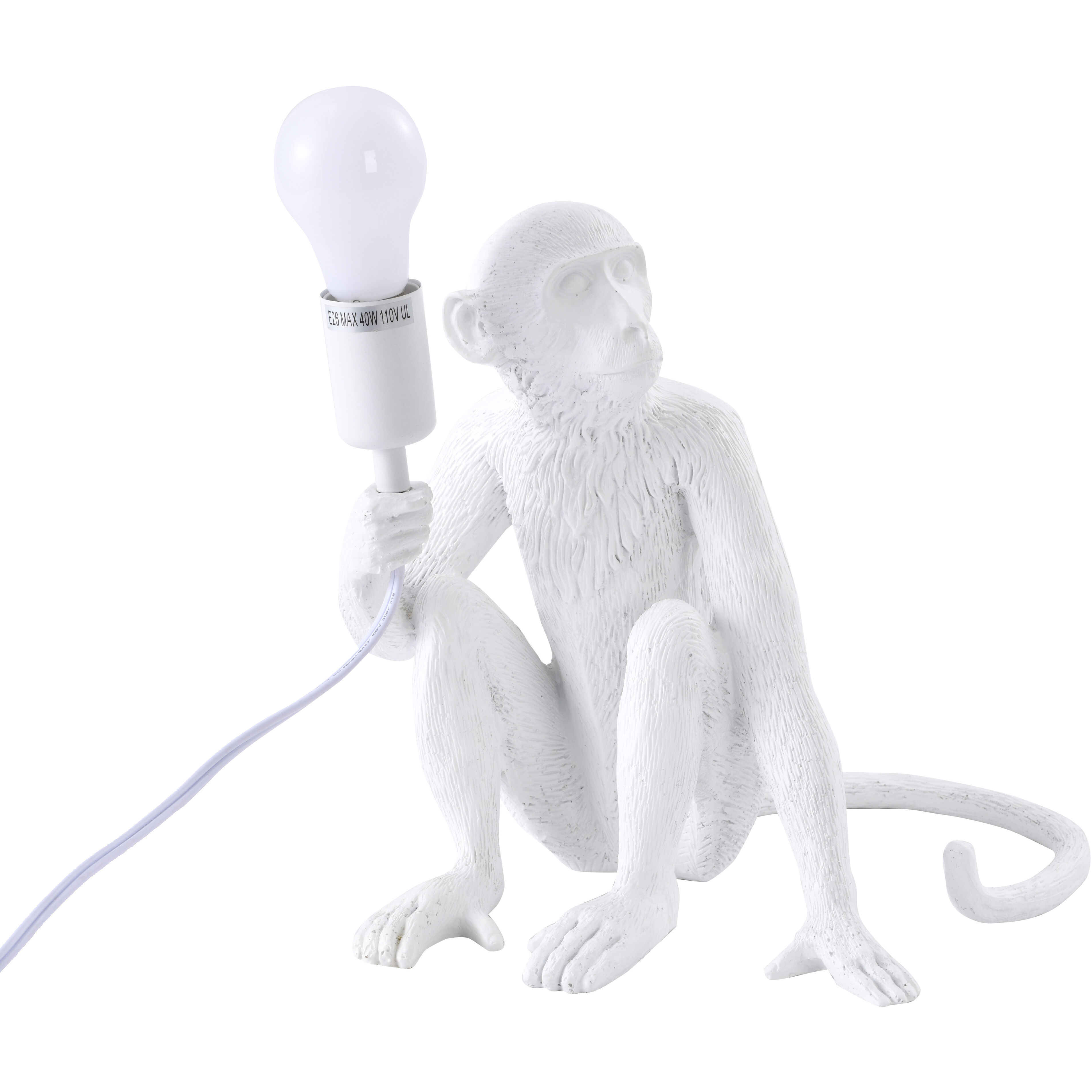 Canada 12.6 inch 60.00 watt White Table Lamp Portable Light