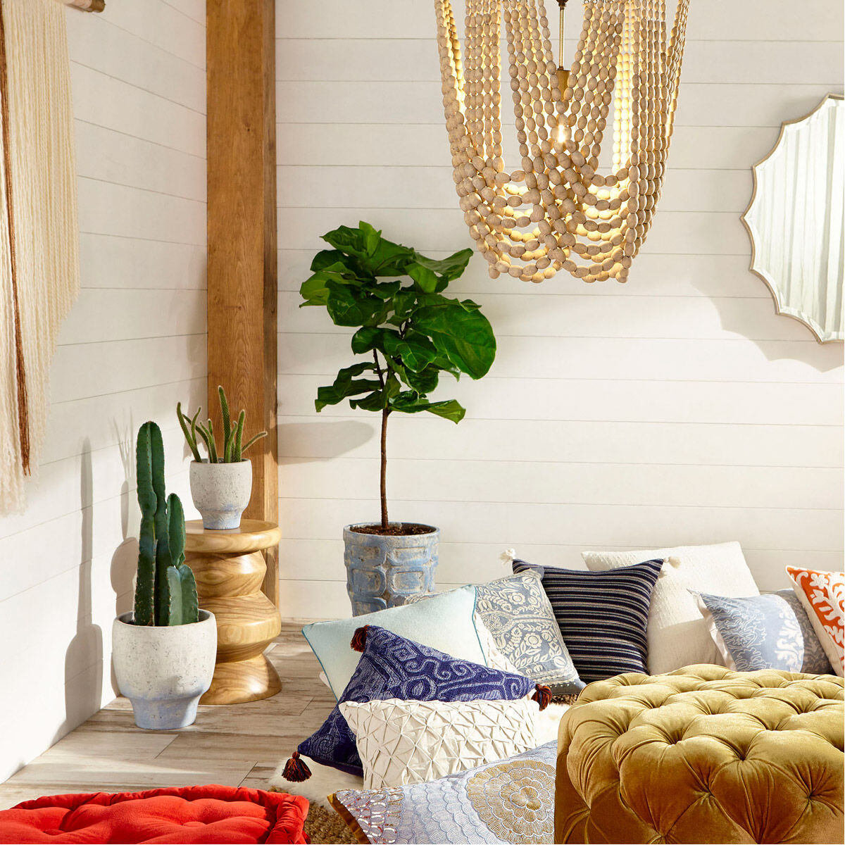 Hammock 1 Light 20 inch Tinted Raw Iron Pendant Ceiling Light, Small