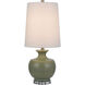 Kawela 27.5 inch 100.00 watt Mustard Green Table Lamp Set Portable Light