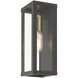 Gaffney 1 Light 11 inch Bronze with Antique Gold Finish Accents Outdoor ADA Medium Wall Lantern, Medium