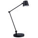 TESA 20 inch 9 watt Black Desk Lamp Portable Light