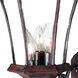Bryn Mawr 3 Light 24 inch Burled Walnut Exterior Wall Mount