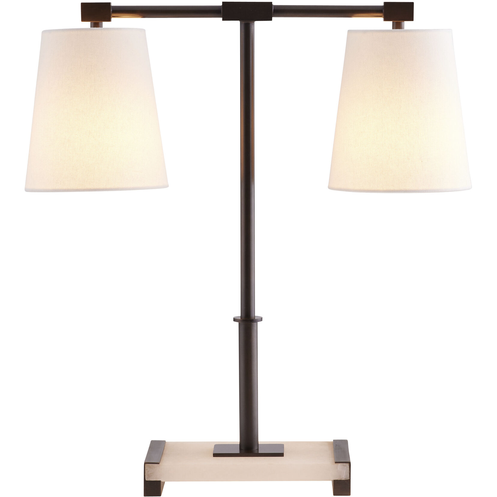 Messina 24 inch 60 watt Bronze Lamp Portable Light