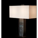 Horizon 29.28 inch 60.00 watt Oil Rubbed Bronze and Clear Steel Table Lamp Portable Light