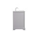 Franklin 36 X 22 X 35 inch Grey Bathroom Vanity Cabinet