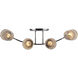 Infusion 4 Light 31 inch Polished Chrome Vanity Bar Wall Light