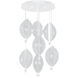 Embark 10 Light 40 inch White Pendant Ceiling Light