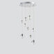 Harmony LED 12.75 inch Polished Chrome Multi-Light Pendant Ceiling Light