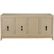 Sunset Harbor Sandy Cove with Beige and Black Credenza