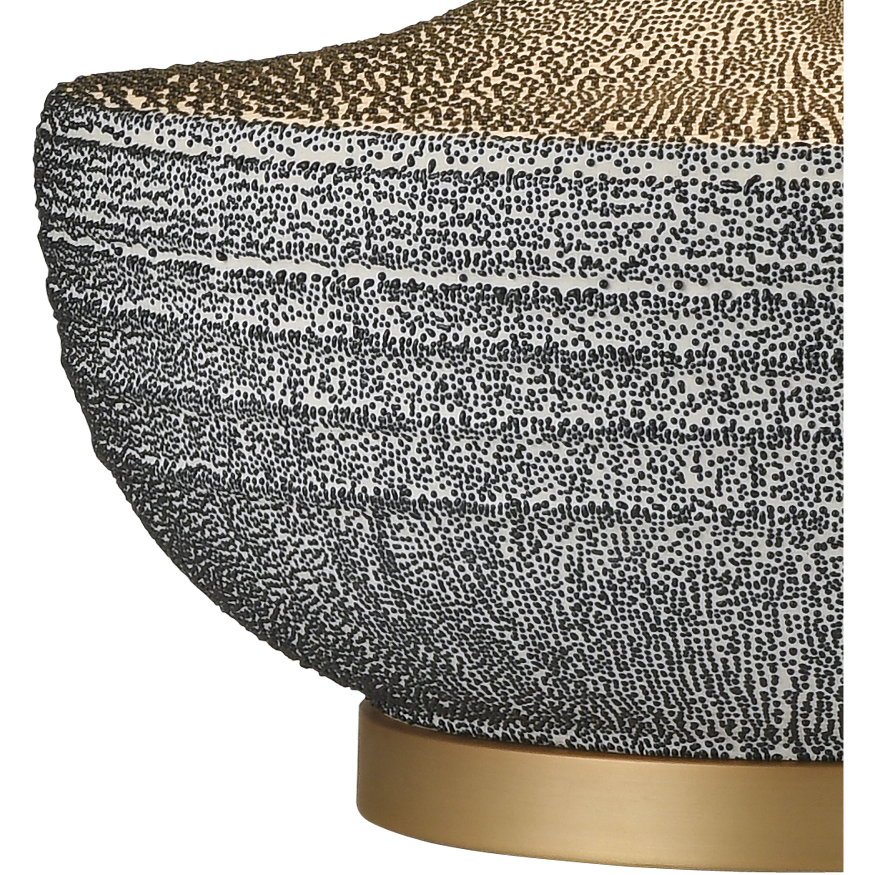 Damascus 23.5 inch 150 watt Blue Table Lamp Portable Light