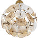 Sue Anne 6 Light 20 inch Gold Chandelier Ceiling Light