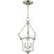Cortland 2 Light 11 inch Polished Nickel Pendant Ceiling Light