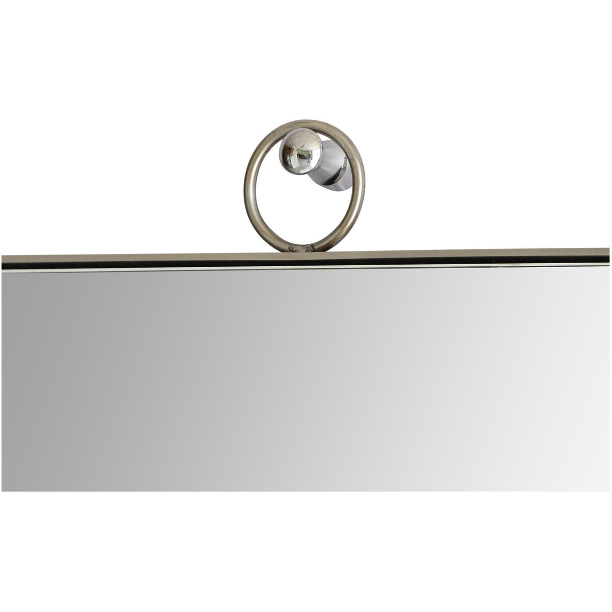 Filbert 60 X 23.5 inch Stainless Steel Wall Mirror