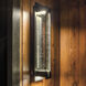River Path LED 23 inch Textured Black Outdoor Wall, Large